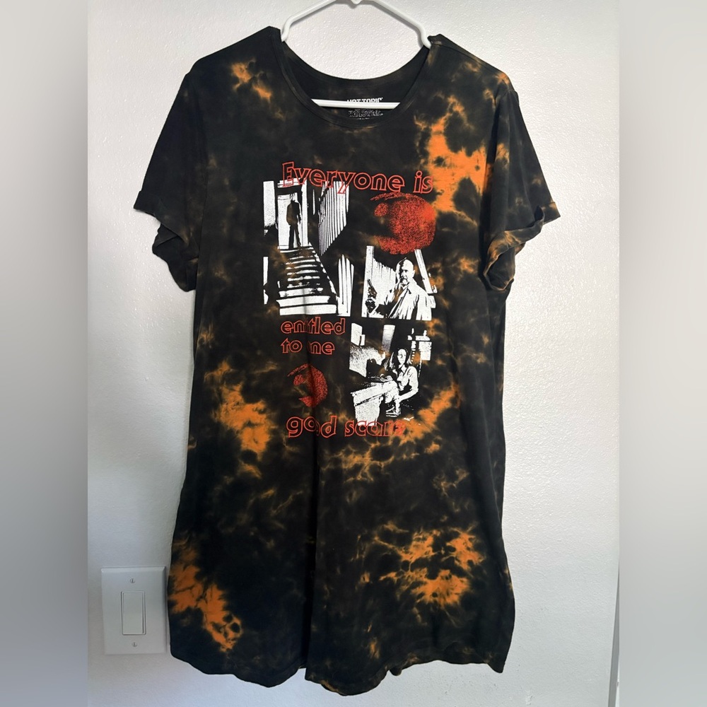 John Carpenter’s Halloween t-shirt dress size large